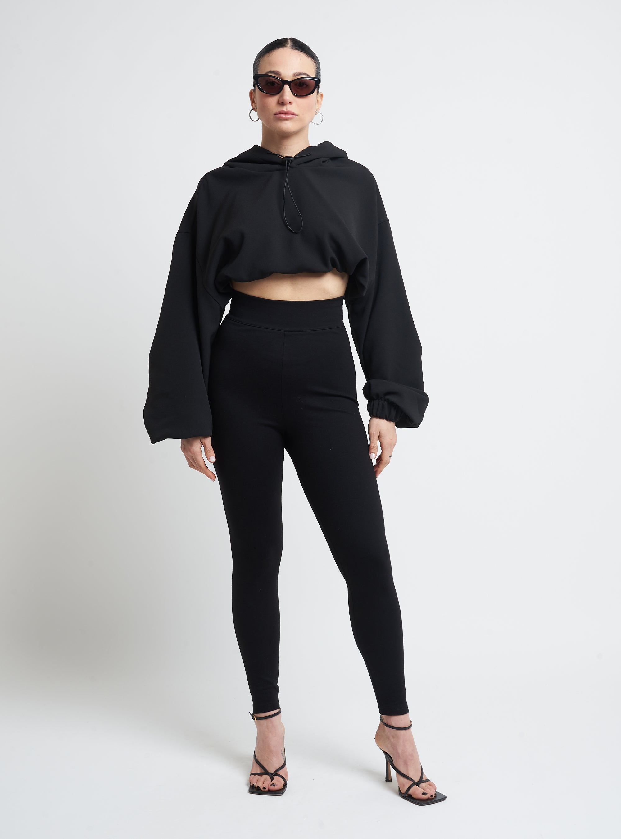 High-waisted leggings