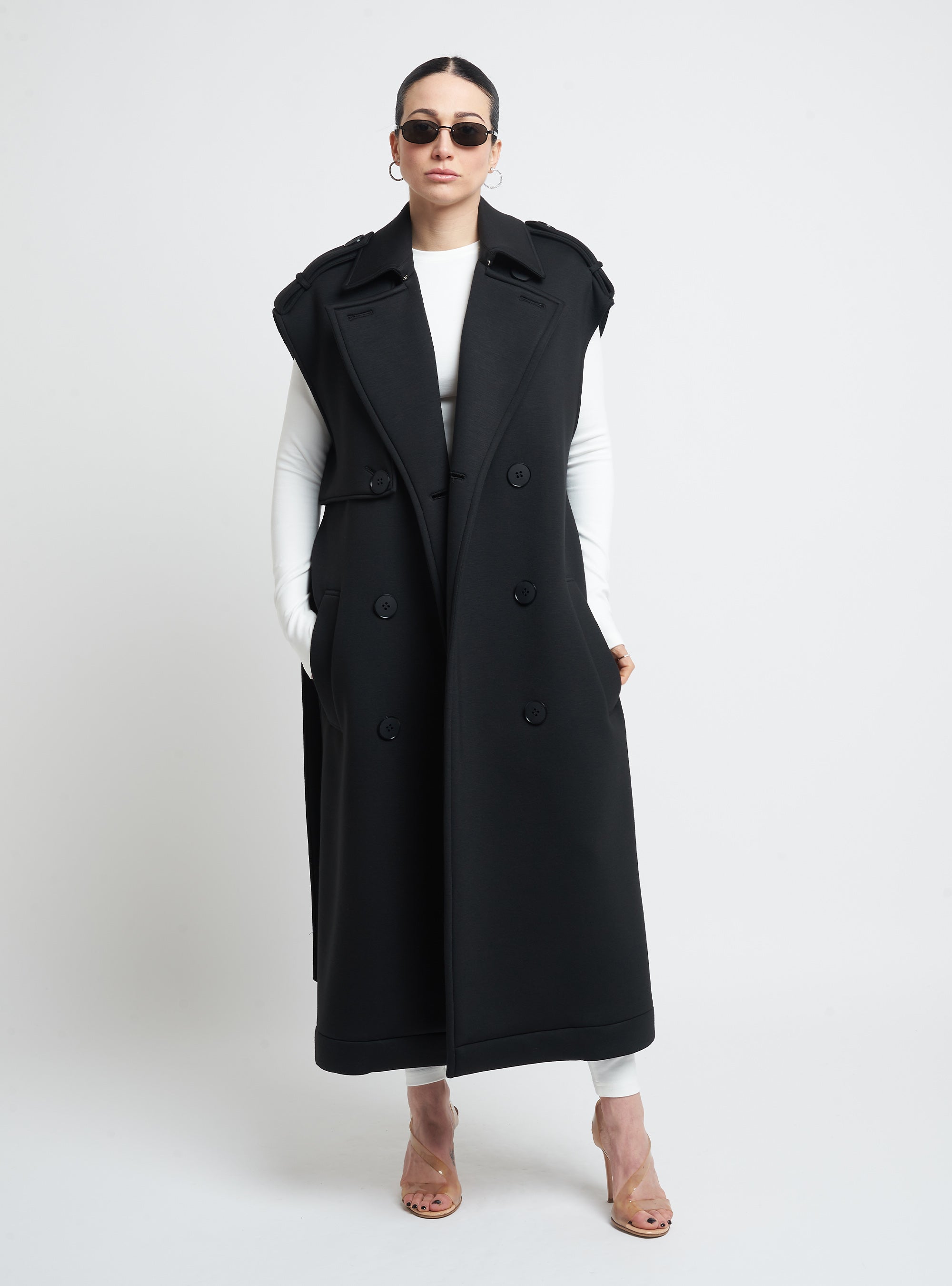 "Discordia" Oversized Double-Breasted Waistcoat
