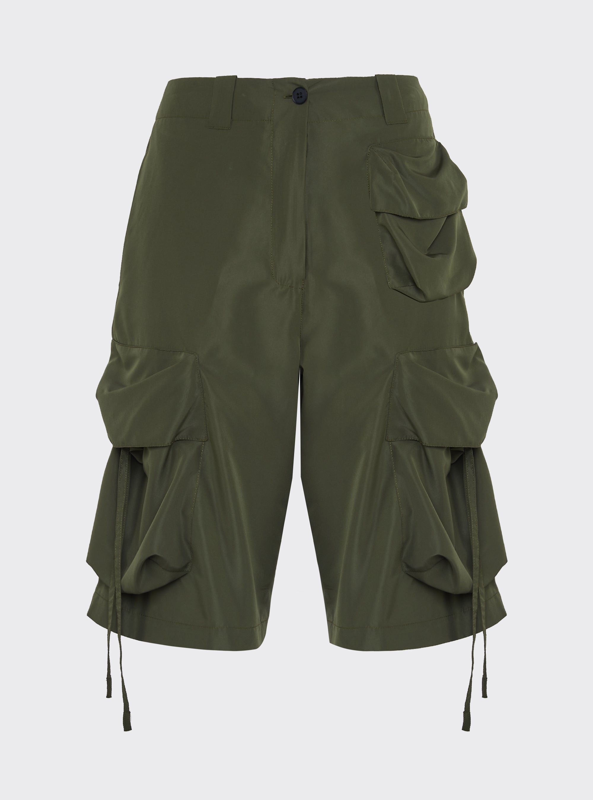 Oversized cargo shorts