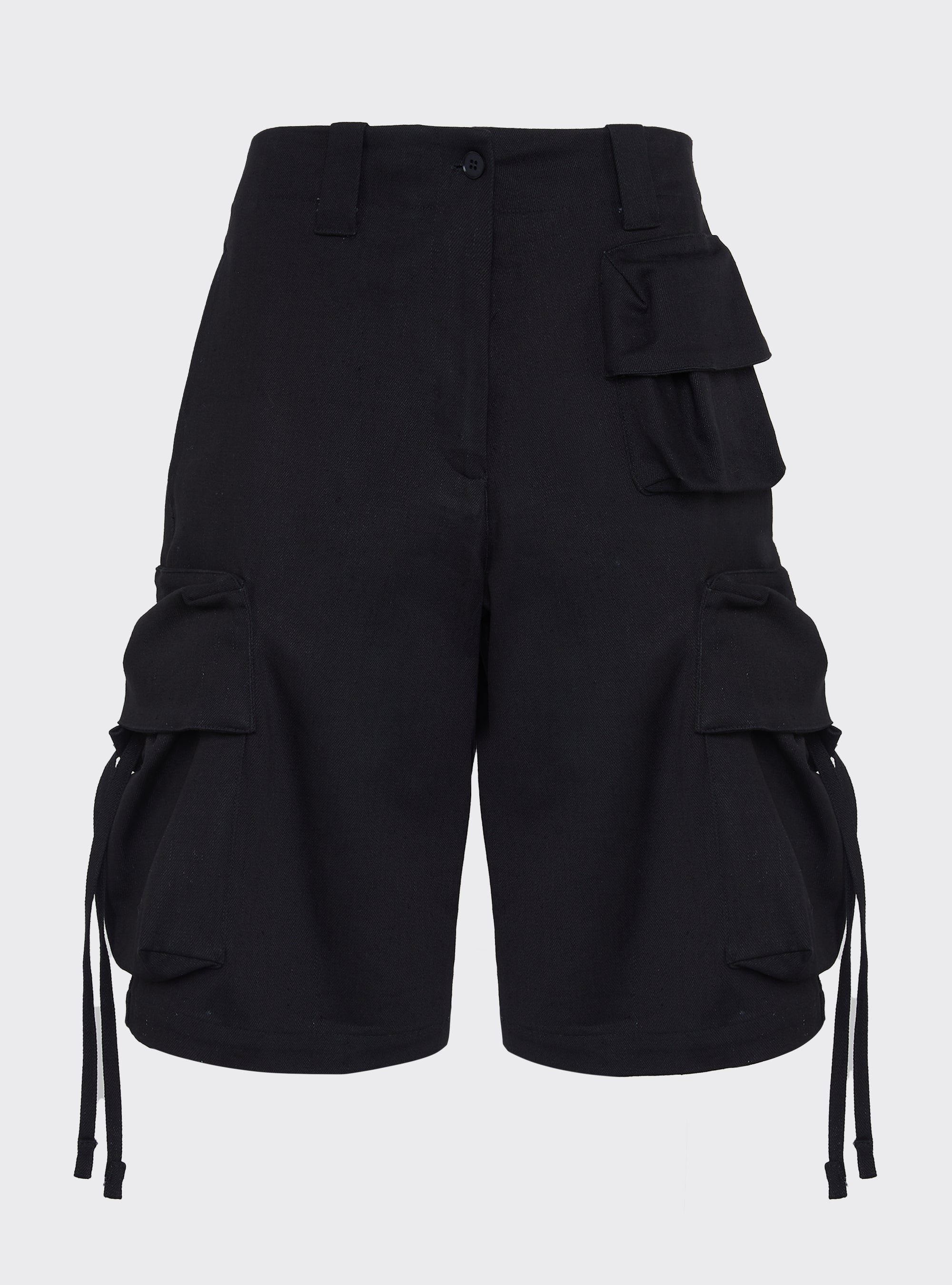 Oversized cargo shorts