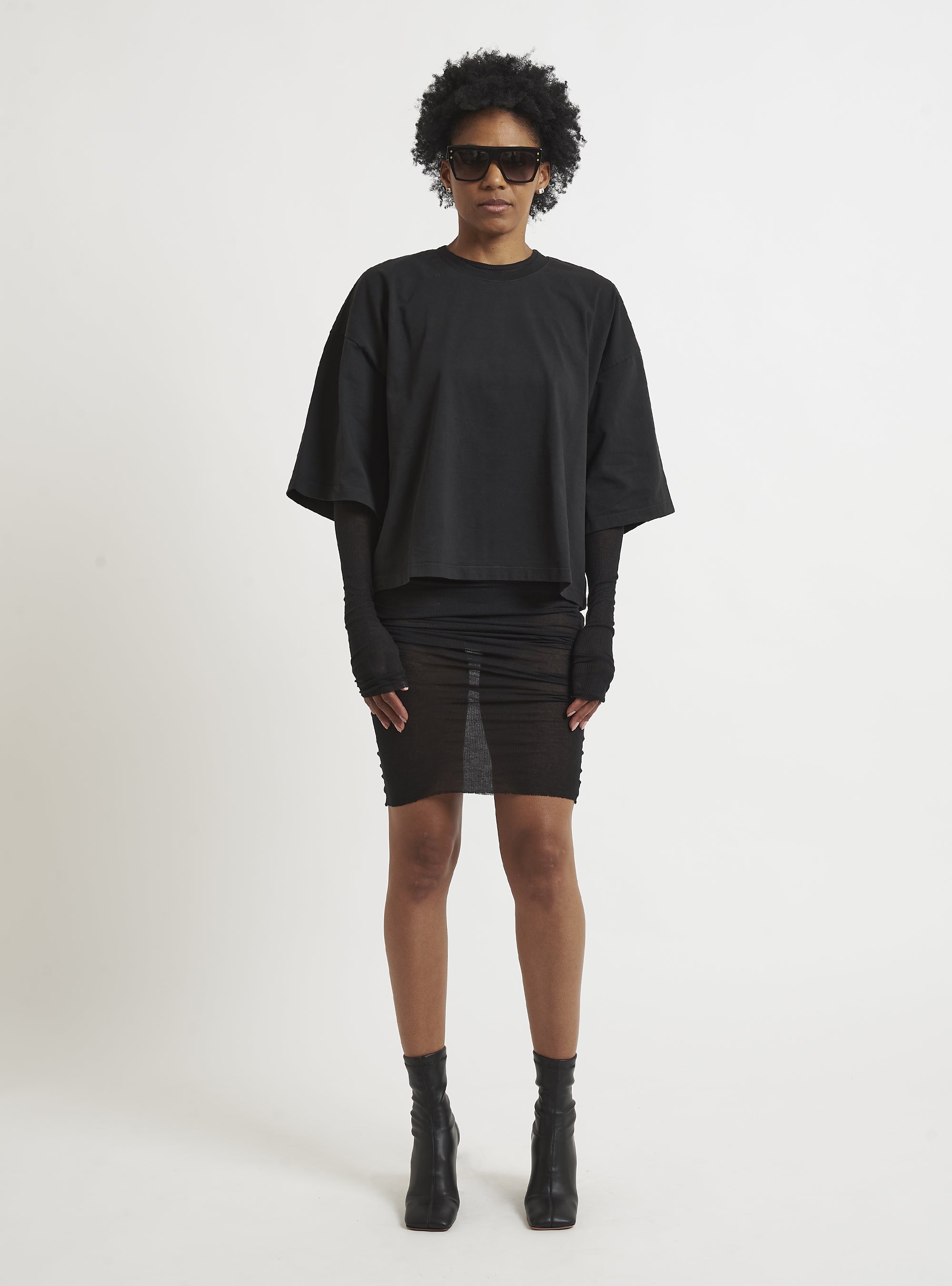 Cotton T-shirt boxy